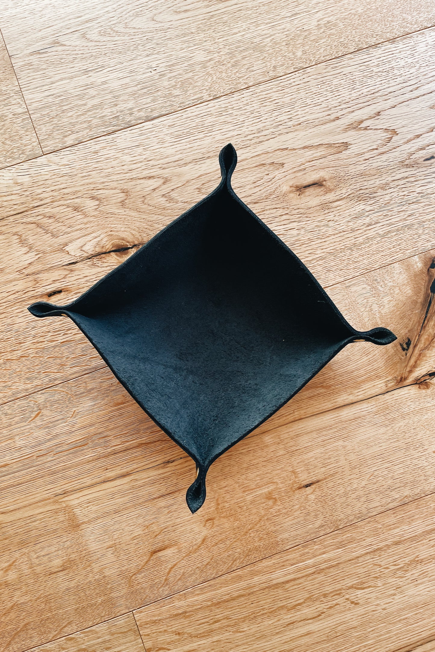 SALE - Leather bowl