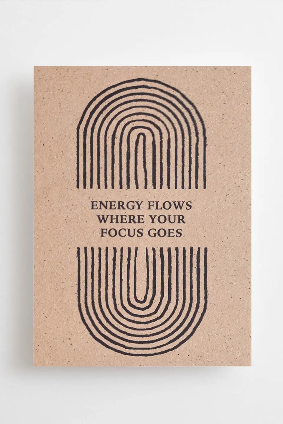 Karte - ENERGY FLOWS WHERE YOUR FOCUS GOES