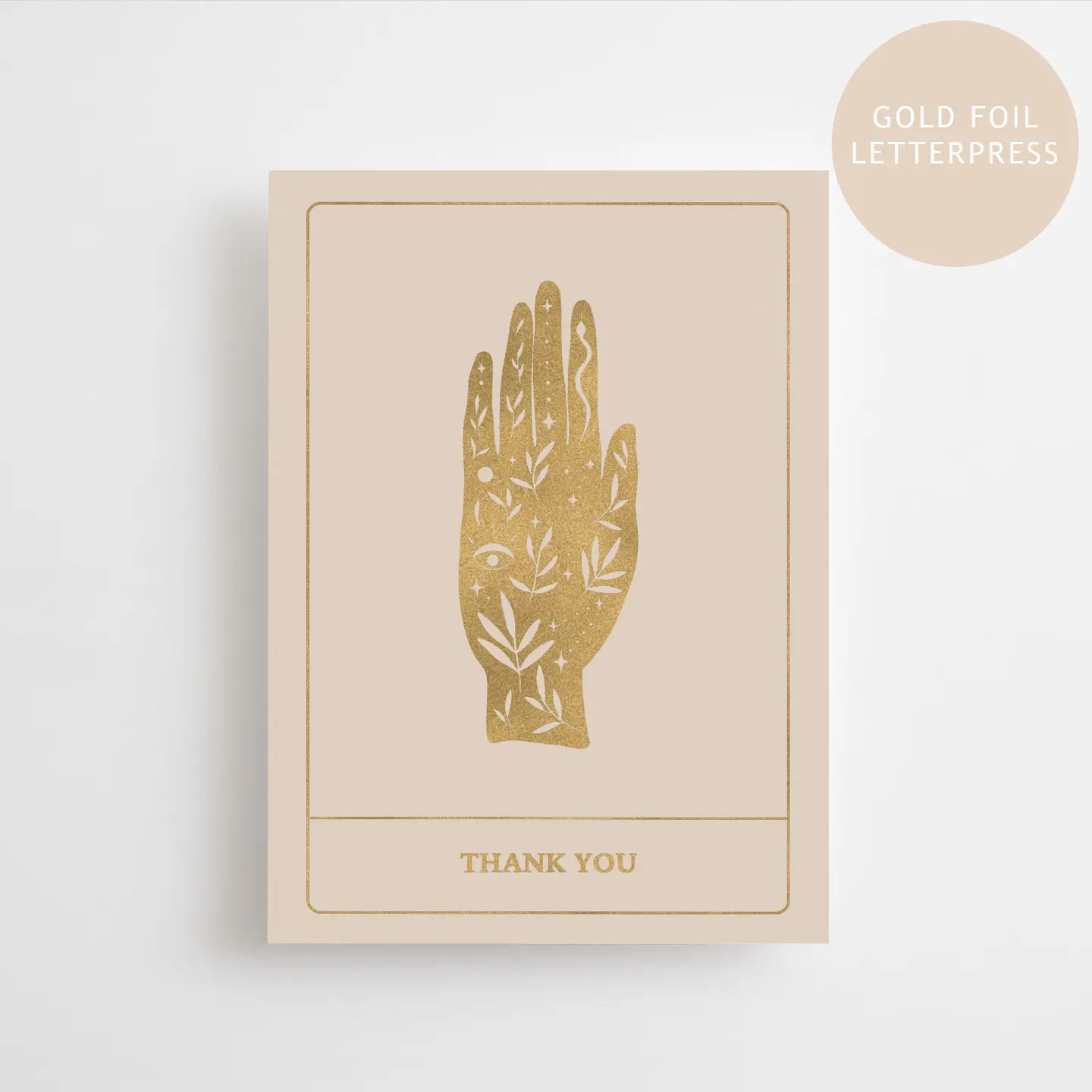 Karte - THANK YOU - GOLD EDITION -