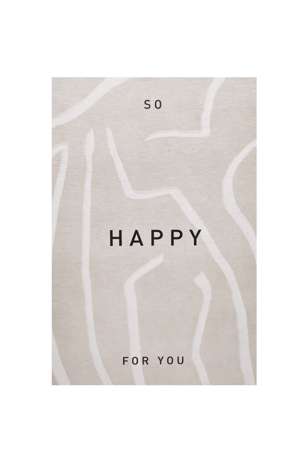 Postcard - SO HAPPY FOR YOU