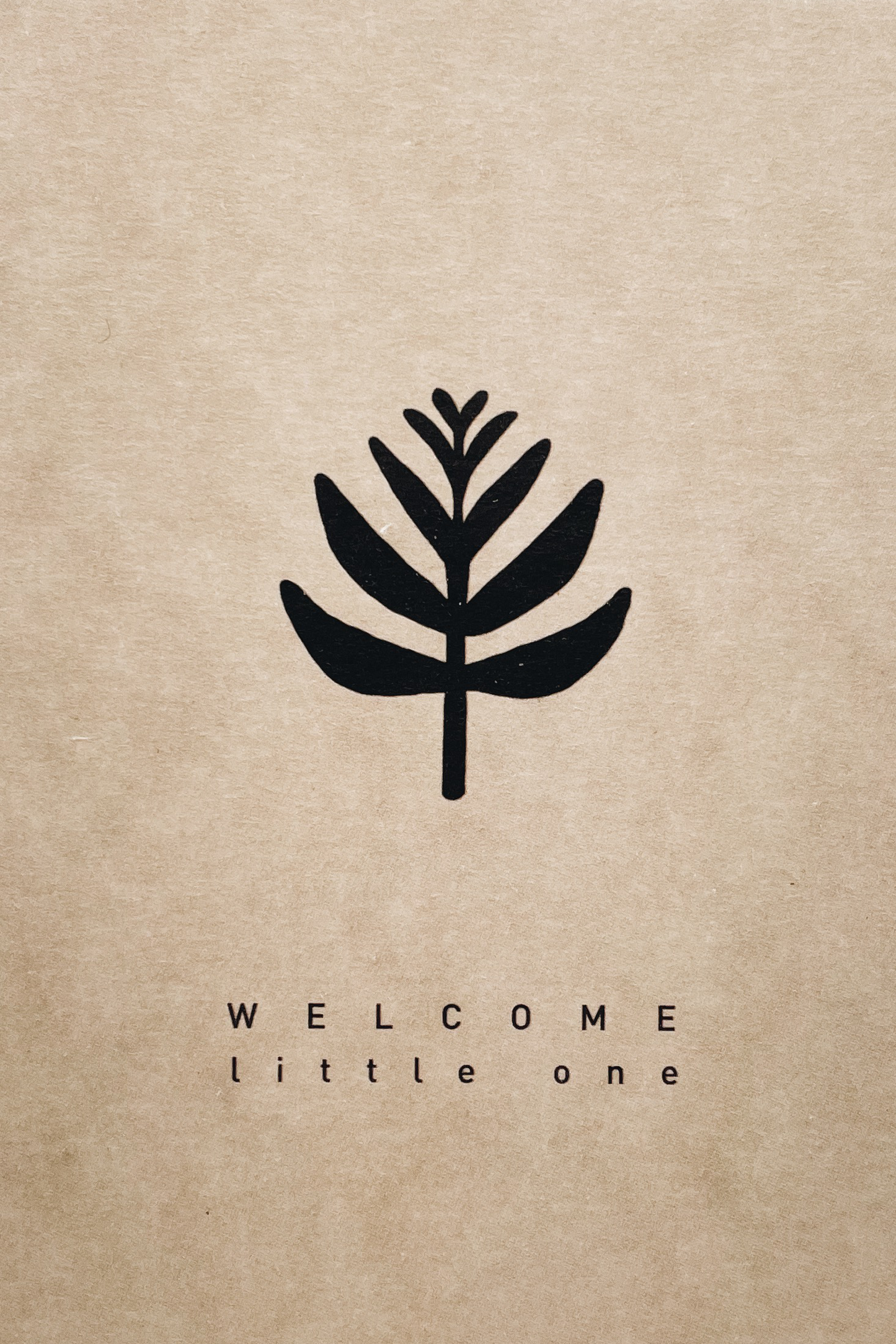 Postcard - WELCOME LITTLE ONE